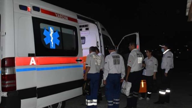 Mingəçevirdə polis mayoru bıçaqlanıb - FOTO