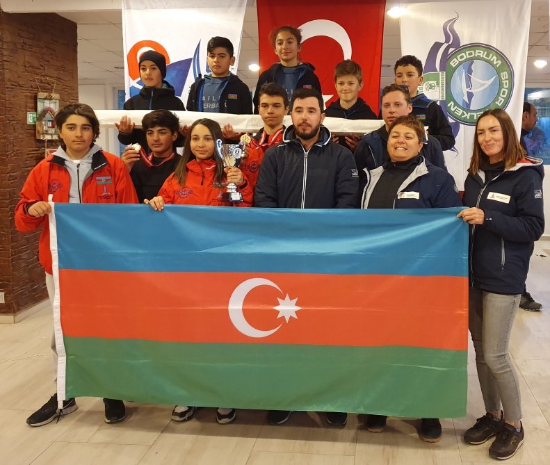 Yelkənçilərimiz Türkiyədə keçirilən yarışı qələbə ilə başa vurublar