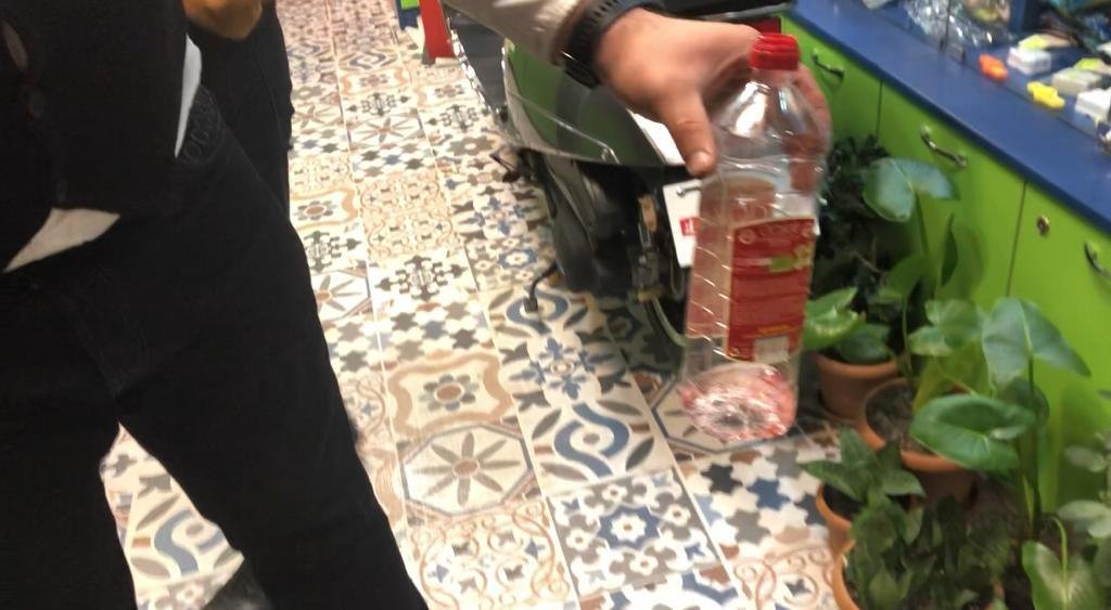 Sumqayıt sakini borcu olduğu mağazanı yandırmaq istəyib - FOTO