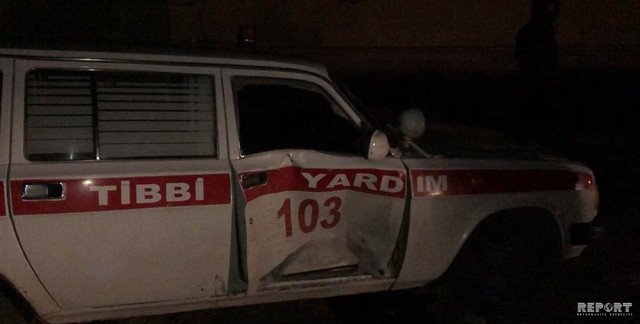 Bakı-Quba yolunda 3 təcili yardım maşını qəzaya düşüb, xəsarət alanlar var - FOTO