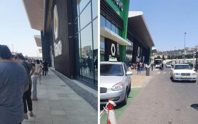 Bu gündən müştərilər böyük marketlərə növbə ilə buraxılır 1593773421 market 1.jpg