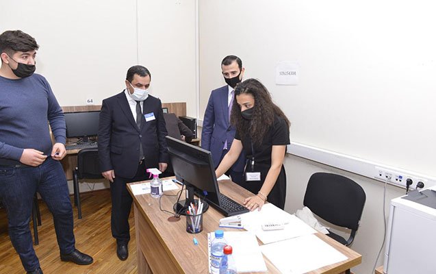 Prokurorluq orqanlarında işə qəbulla bağlı test imtahanı keçirilib 1612540328 p4.jpeg