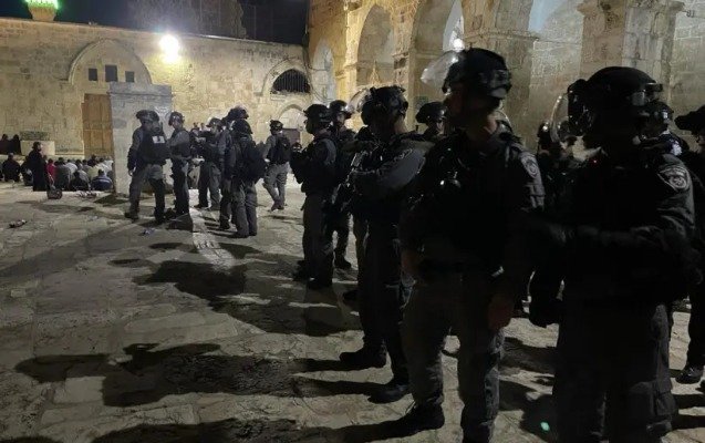 Qüdsdə toqquşmalar, 200-dən çox xəsarət alan var 1620452859 quds1.jpg