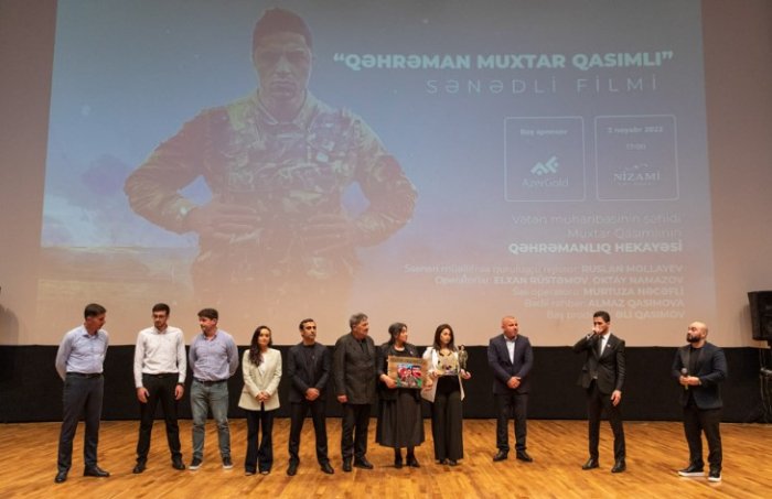 “Qəhrəman Muxtar Qasımlı” sənədli filminin təqdimatı olub 1667578153 lkklkl 1667558394.jpg