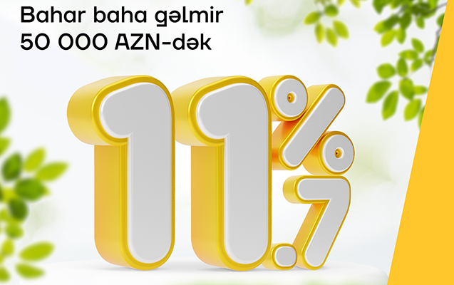 Yelo Bank-dan hər kəsə 11.7% ilə bahar krediti 1677658928 yelo.png