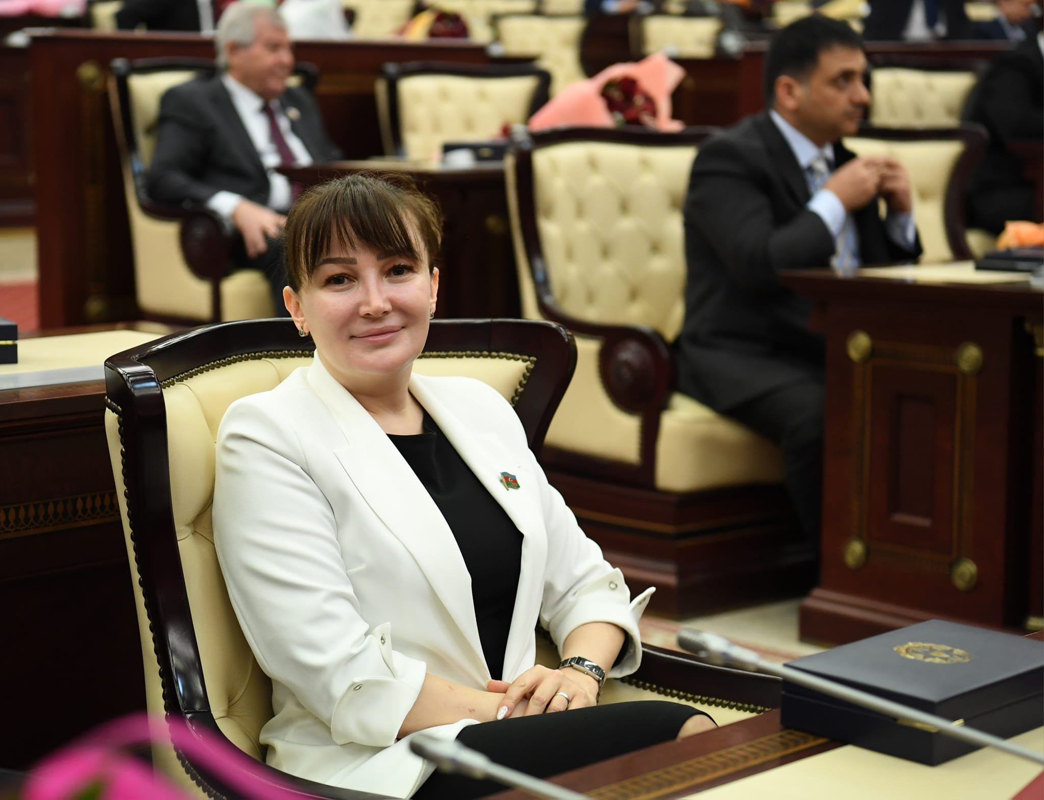 Millət vəkili Jalə Əhmədova ölkə başçısı tərəfindən təltif edilib 1710844264 417578457 1009362330807222 2546251062177517737 n.jpg