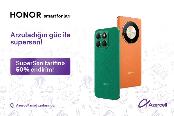 Azercell yeni tədris ili münasibətilə “HONOR+SuperSən” kampaniyasına start verir! 1725453405 600x400.jpg