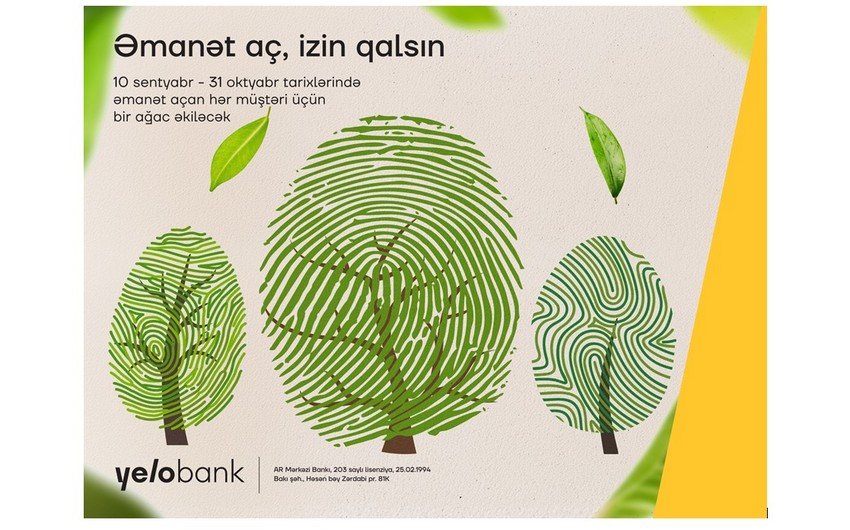 “Yelo Bank”da əmanət yerləşdir, daha yaşıl 1725952509 0356be66 e915 35d6 833e c15eb73a511b 850.jpg