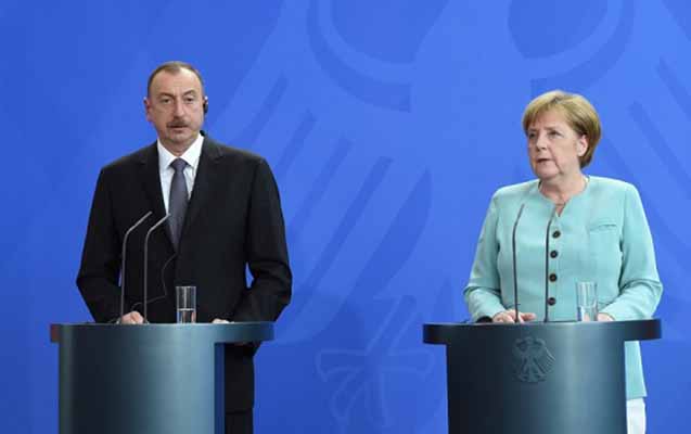 İlham Əliyevlə Merkel arasında telefon danışığı oldu Merkell.jpg