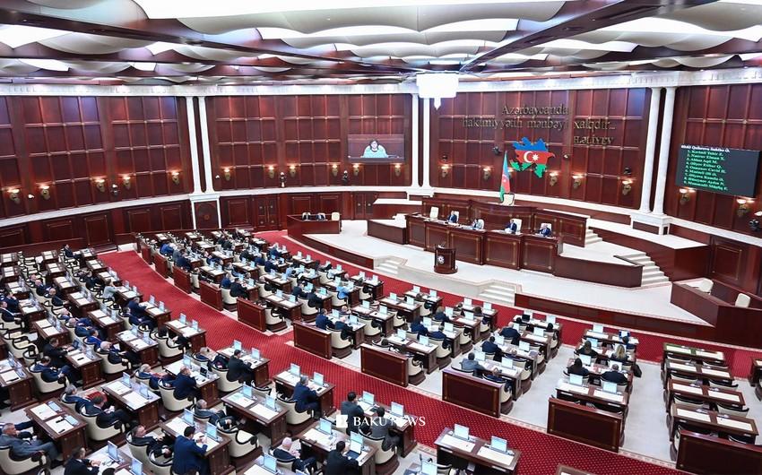 Milli Məclisin növbəti plenar iclasının vaxtı və gündəliyi açıqlanıb Millimeclis 1 1.jpg