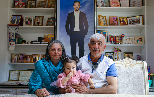Yeganə övladı şəhid olan Balaxanı neftçisinin ailəsində yenidən uşaq səsi gəlir 1 4 1.jpg
