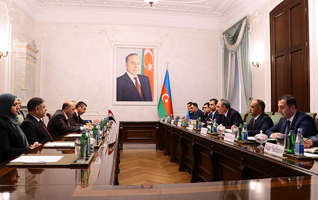 Kamran Əliyev İraq Ali Məhkəməsinin sədri ilə görüşdü Kamrannnn.jpg