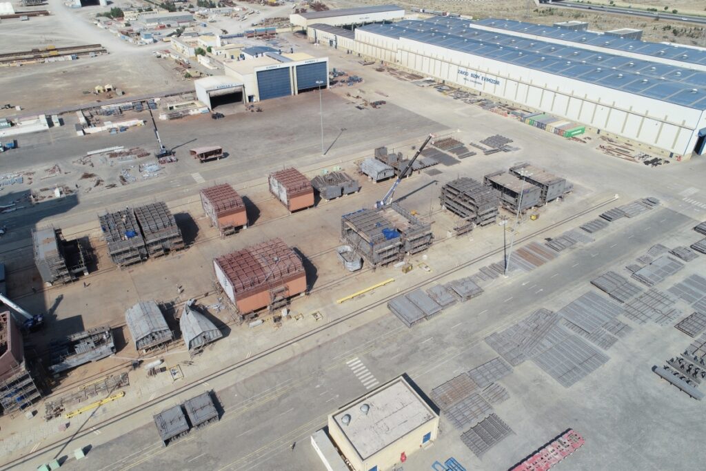 ASCO üçün yeni sərnişin gəmilərinin inşası plan üzrə davam edir 175912865664401dji 0217
