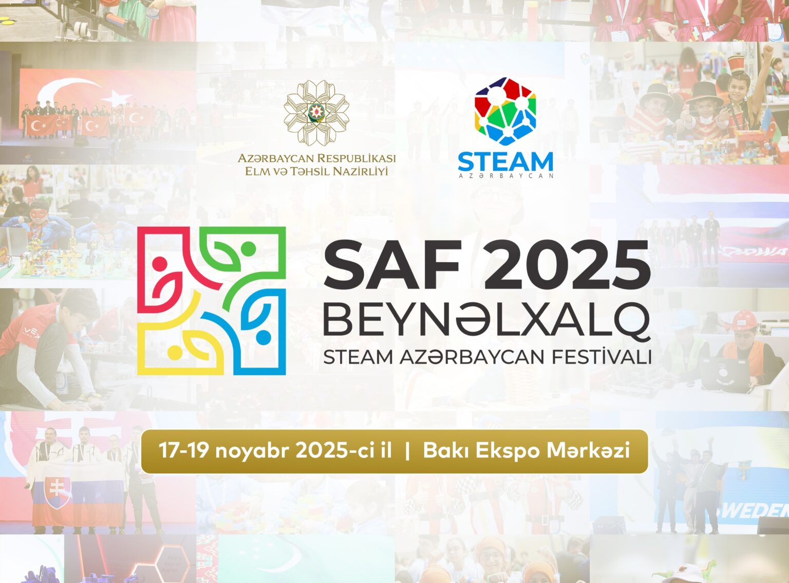 SAF 2025 – Beynəlxalq STEAM Azərbaycan Festivalı keçiriləcək 01 13.10.25 01