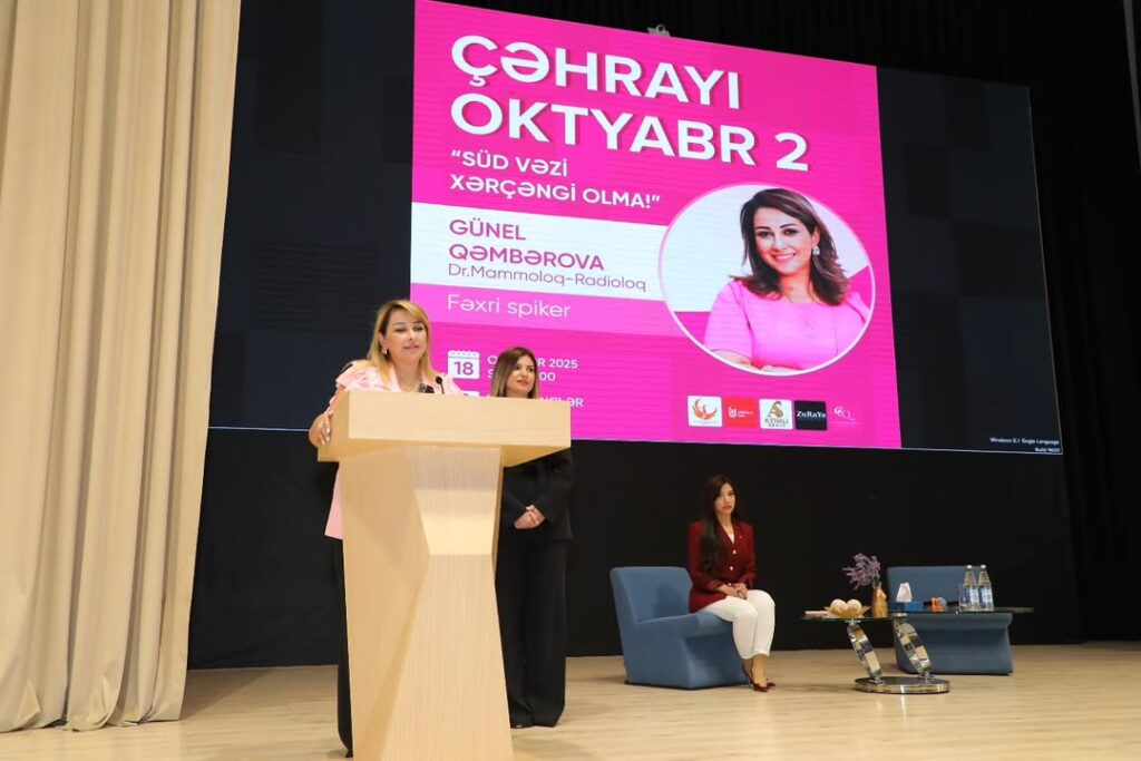 Süd Vəzi Xərçəngi ilə Mübarizəyə Dəstək adlı tədbir təşkil olunub 2bd4731d 13a0 4f0f 879e 932caf927b10