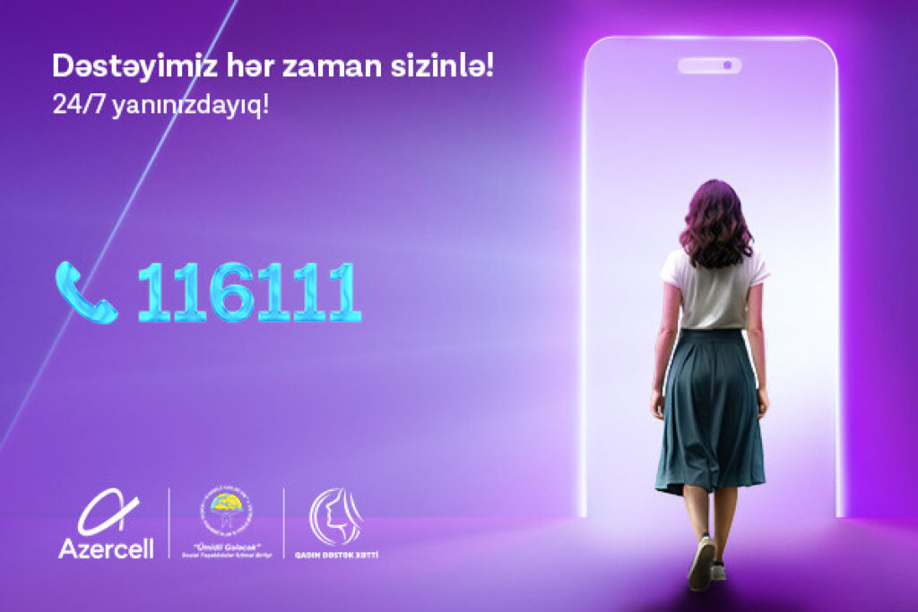 “Azercell”in təşəbbüsü ilə yaradılan “Qadın Dəstək Xətti”nə müraciətlər 1094-ə çatıb 68f5d21dd097b68f5d21dd097c176094057368f5d21dd097968f5d21dd097a