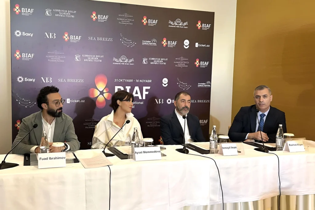 Bakıda BIAF 2025 – Bakı Beynəlxalq İncəsənət Festivalının mətbuat konfransı keçirilib Gzfdx9lheg7qpka6bhj1dghlriifqsyowdffpvdb