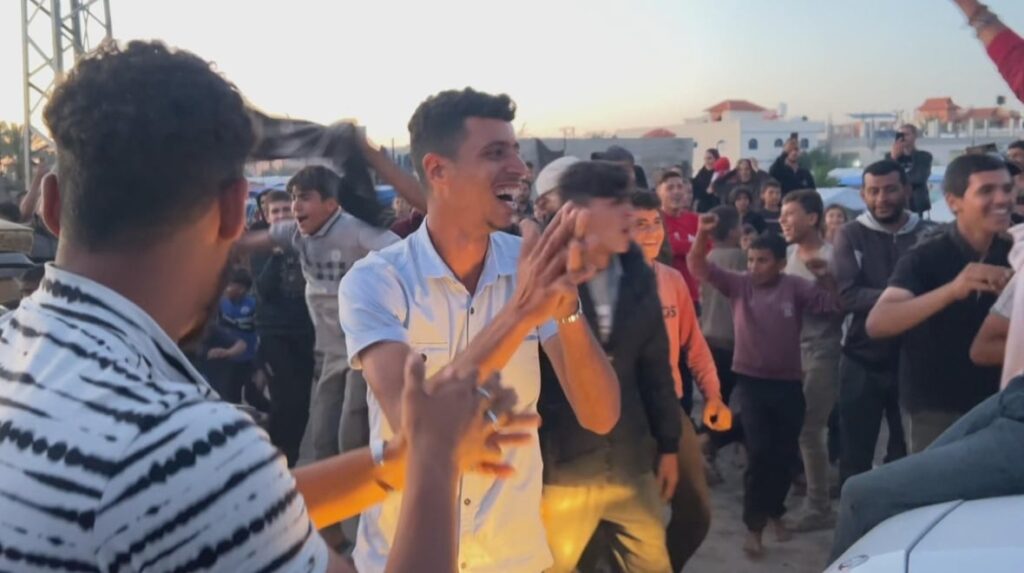Gaza rafah ceasefire proposal celebration