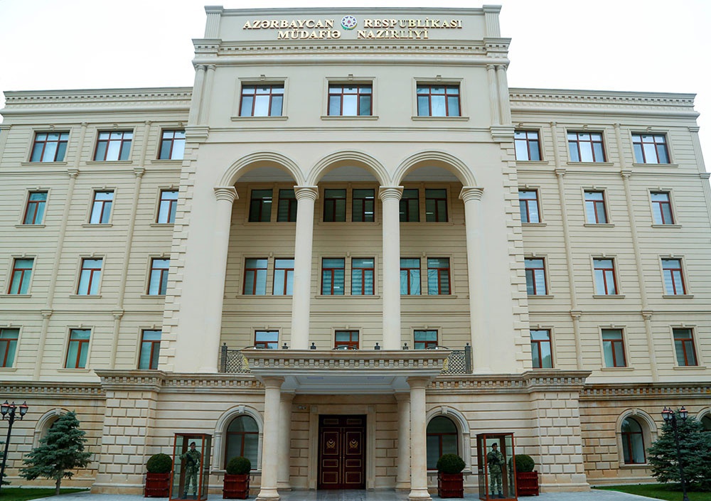 Pirəkəşkül və Ağdərədə istifadəyə yararsız döyüş sursatları məhv ediləcək Mudafienazirliyi