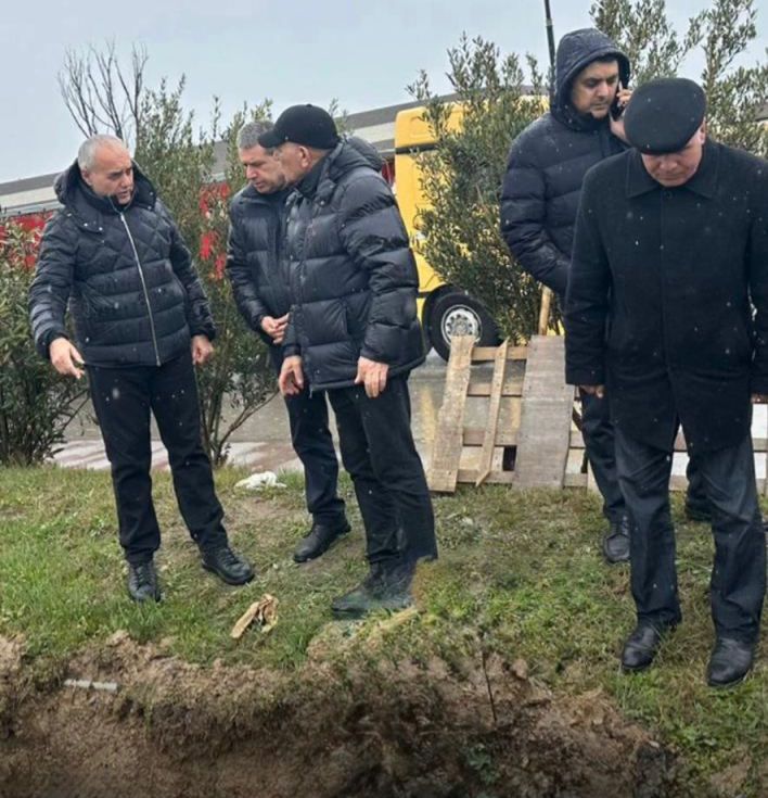 İcra başçıları qəza baş vermiş ərazilərdə - Şəkil 1