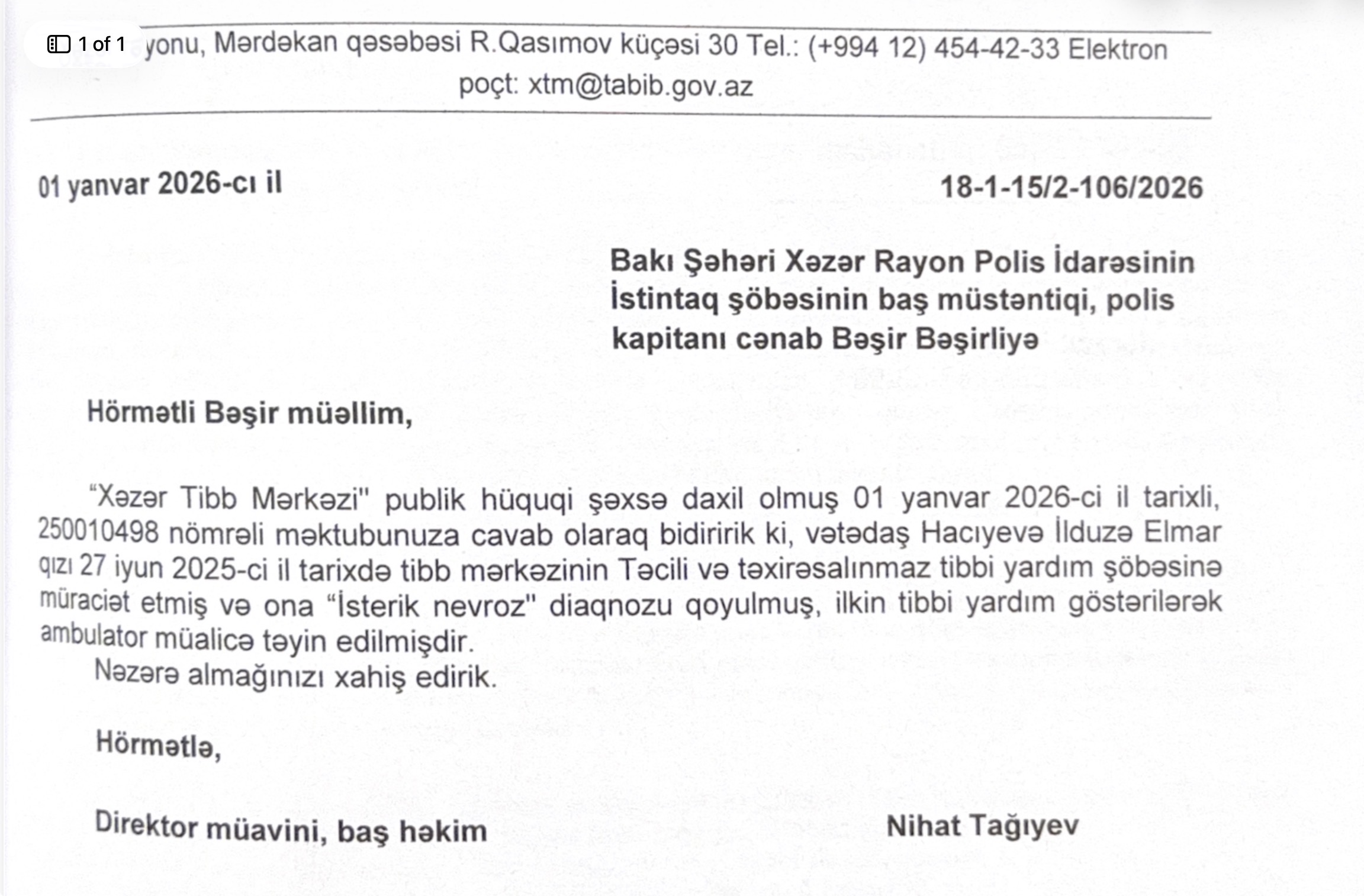 Həbs edilən İlduzə Hacıyeva qəza yerindən qaçmayıb - vəkil Hikmət Əliyev - Şəkil 2