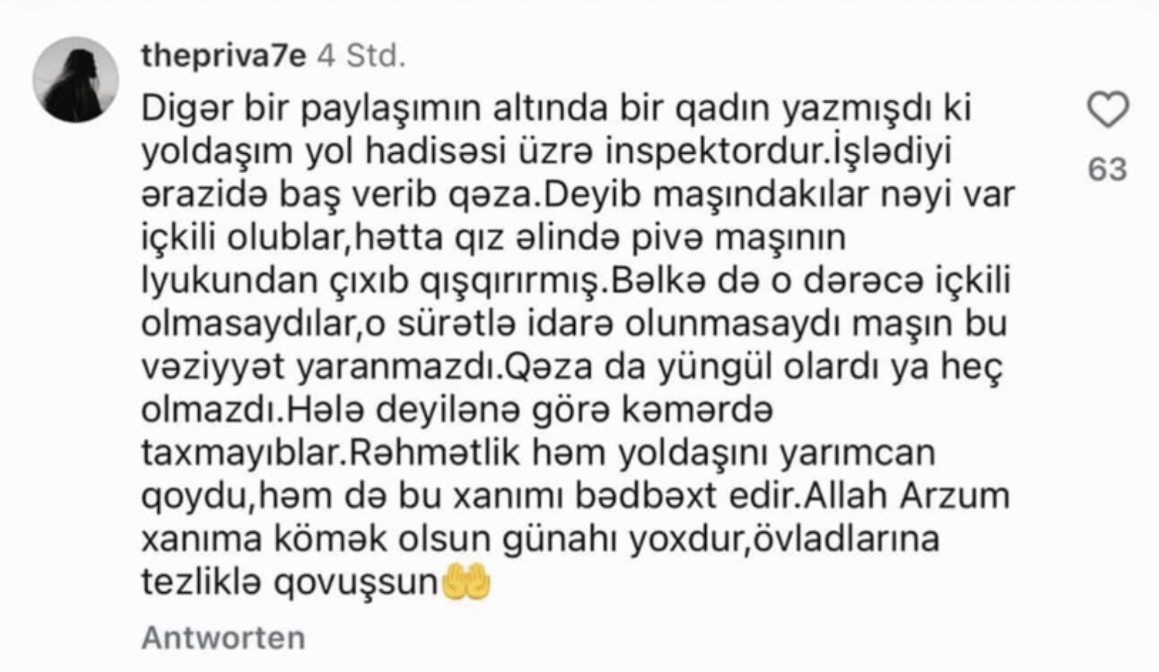 Həbs edilən İlduzə Hacıyeva qəza yerindən qaçmayıb - vəkil Hikmət Əliyev - Şəkil 6