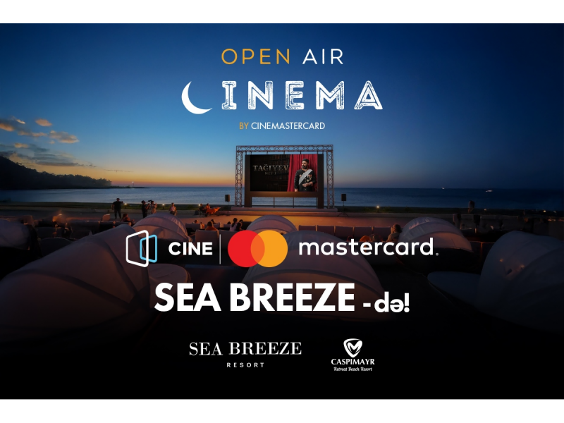 CineMastercard yeni Open Air Cinema açıb