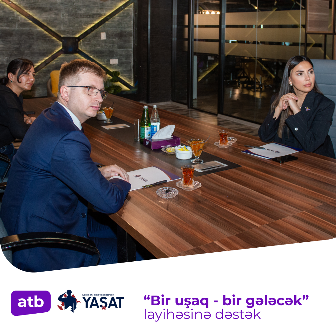 “Azər -Türk Bank” və “YAŞAT” Fondu əməkdaşlıq sənədi imzaladı - Şəkil 4