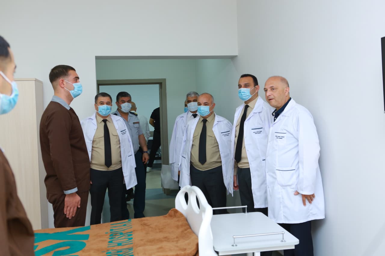 Hərbi Prokurorluğun rəhbərliyi sərhədçiləri ziyarət etdi - Şəkil 4