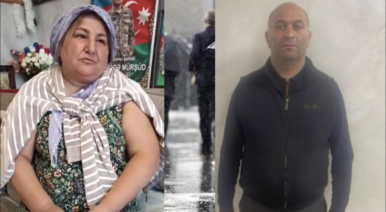 Dələduzluğa görə həbs olunan şirkət rəhbəri şəhid anasına pul “atıb”? – “Arvadı mənə dilənçi deyir” - Şəkil 1